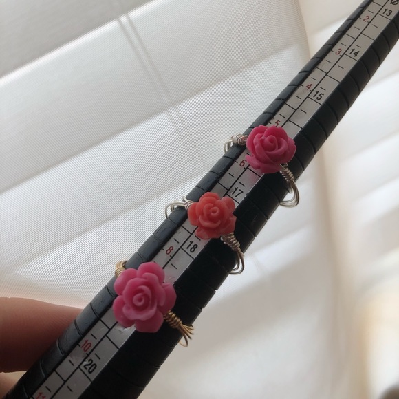 HANDMADE ROSE RINGS - Picture 2 of 9